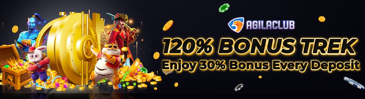 Agilaclub Slots 120%-Bonus bannar